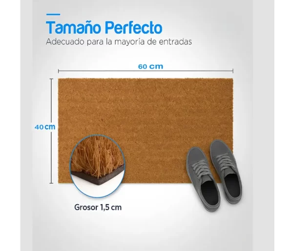 morlan Alfombra Limpia Pies De Fibra De Coco Personalizada Tapete