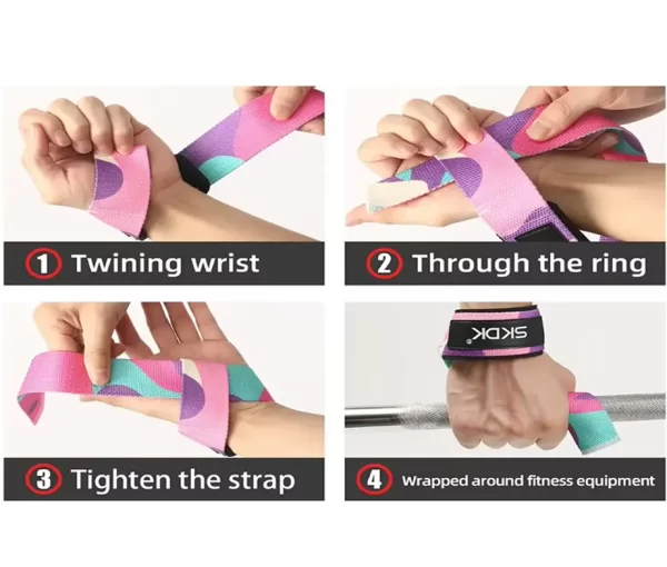 morlan Straps con Agarre de Goma Antideslizante