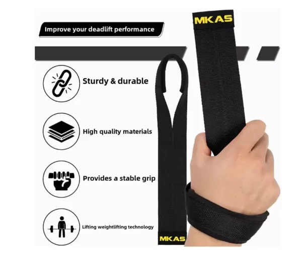 morlan Straps Simples para Levantamiento de Pesas – Fáciles de Usar