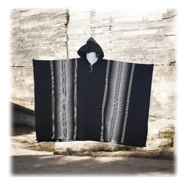 Morlan Poncho de Huaso de Lana de Oveja