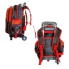 Morlan Tripack Escolar Mochila con Ruedas de Spider-Man