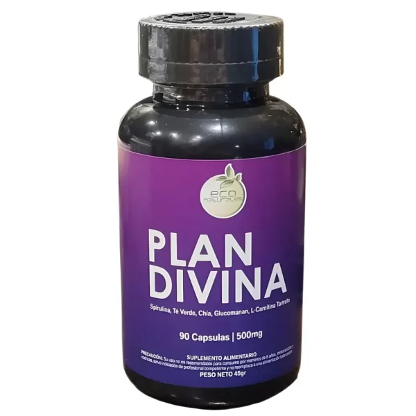 Morlan Suplemento Natural Plan Divina – Control del Apetito y Energía