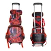 Morlan Tripack Escolar Mochila con Ruedas de Spider-Man