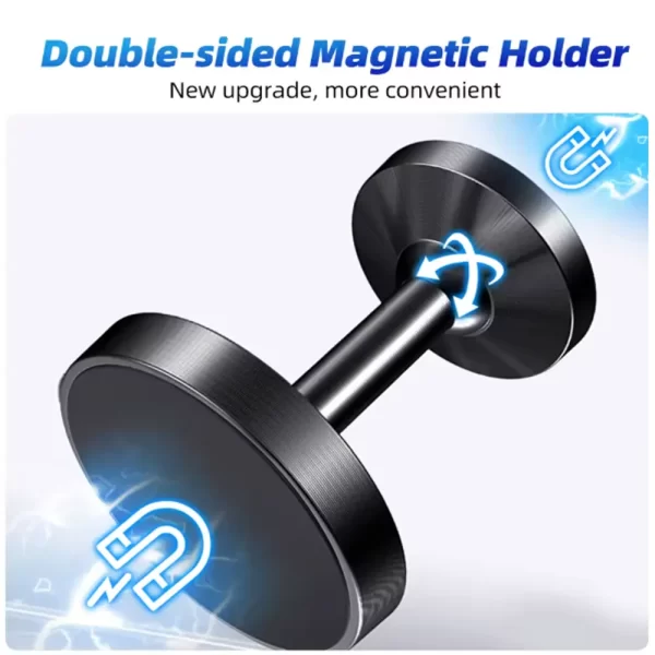 Morlan Soporte Magnético Doble Cara – Ideal para el gimnasio y más