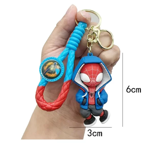 Morlan Llaveros 3D de Superhéroes – Spider-Man y Deadpool