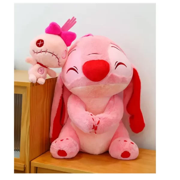 Morlan Peluche Stitch y Ángel con Muñeco 45 cm
