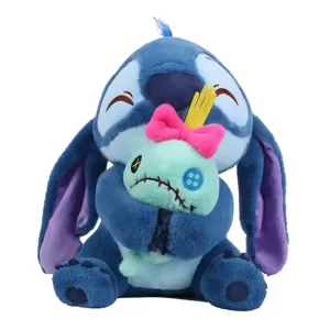 Morlan Peluche Stitch y Ángel con Muñeco 45 cm