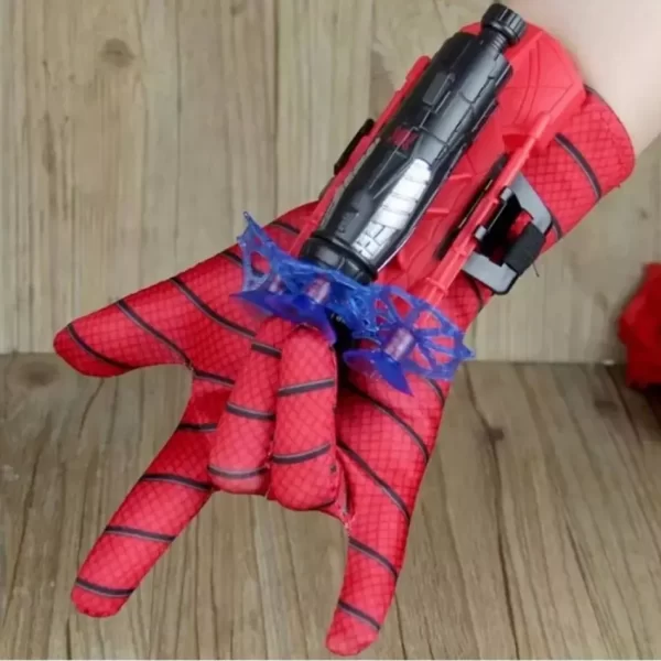 Morlan Guante Spider-Man Lanzador de Telarañas con 3 Dardos