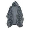 Morlan Poncho de Alpaca Lana Ecuatoriana