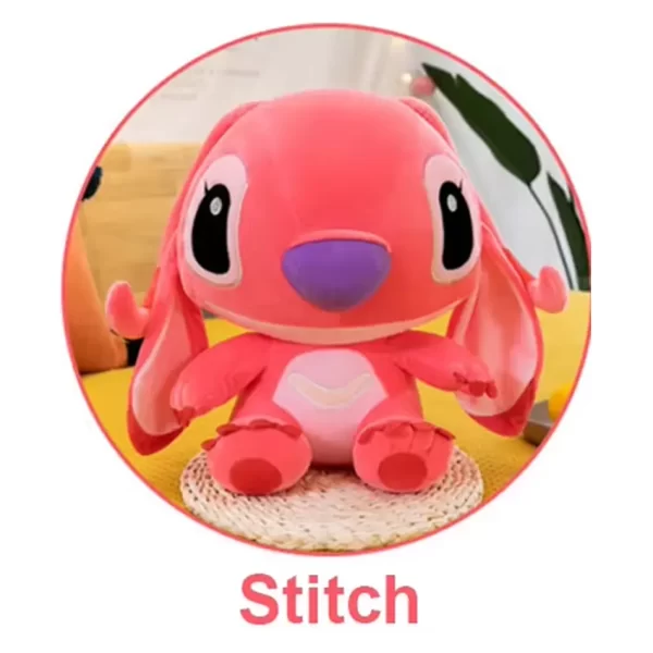 Morlan Peluche Stitch y Angel 60 cm