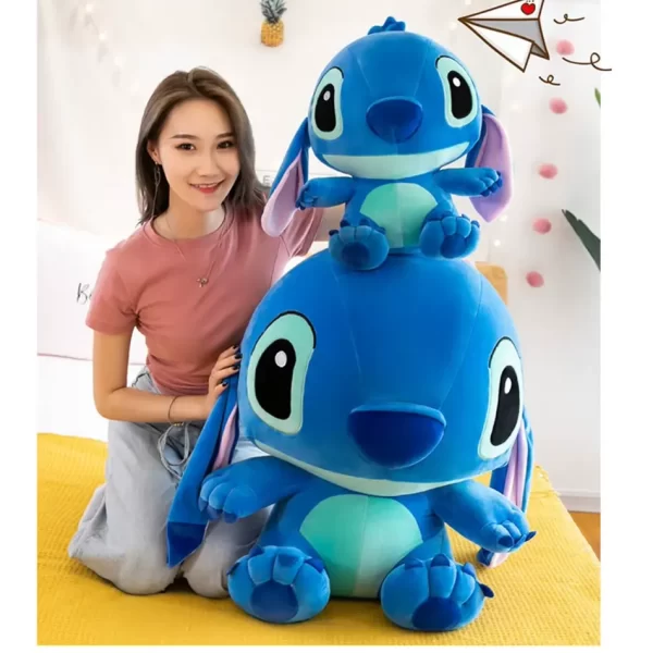Morlan Peluche Stitch y Angel 60 cm