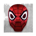Morlan Máscara Spider-Man con Luces LED
