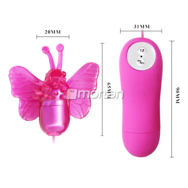 Morlan Cute Secret Baile – Mini Dispositivo Portátil 12 Modos
