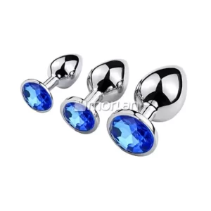 Morlan Kit de Plugs Anales Metálicos 3 Tamaños