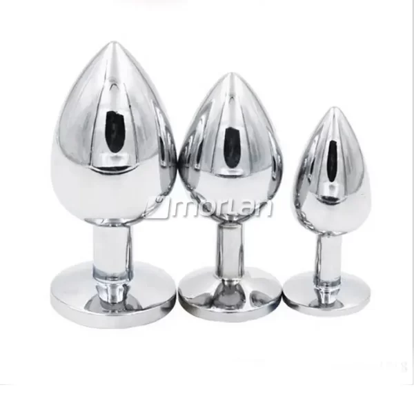 Morlan Kit de Plugs Anales Metálicos 3 Tamaños