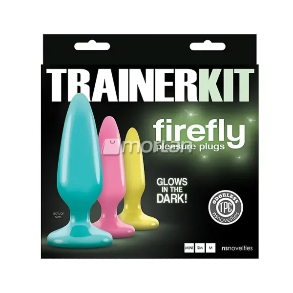 Morlan Kit Trainer Firefly – Plugs Neón que Brillan en la Oscuridad