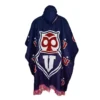 Morlan Poncho Universidad de Chile con Capucha | Abrigo Azul para Hinchas