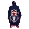 Morlan Poncho Universidad de Chile con Capucha | Abrigo Azul para Hinchas