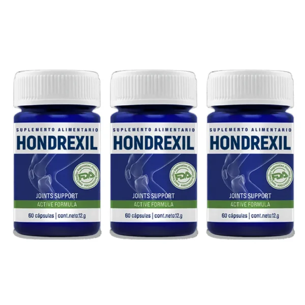 Morlan Suplemento en Cápsula Hondrexil Premium Pack de 3 un