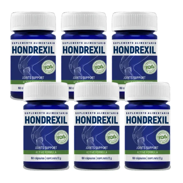 Morlan Suplemento en Cápsula Hondrexil Premium Pack de 6 un