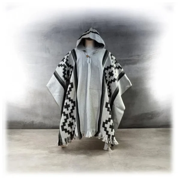 Poncho de Alpaca Lana Ecuatoriana
