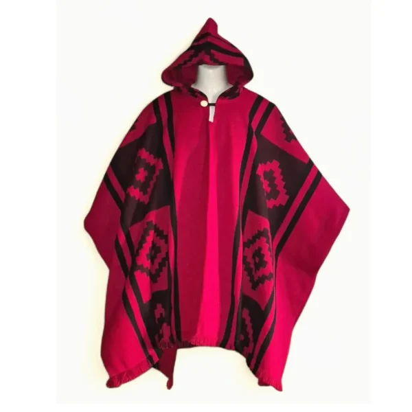 Poncho de Alpaca Lana Ecuatoriana