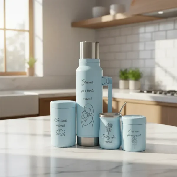 Morlan Set Matero Celeste 1.3L Día de la Madre