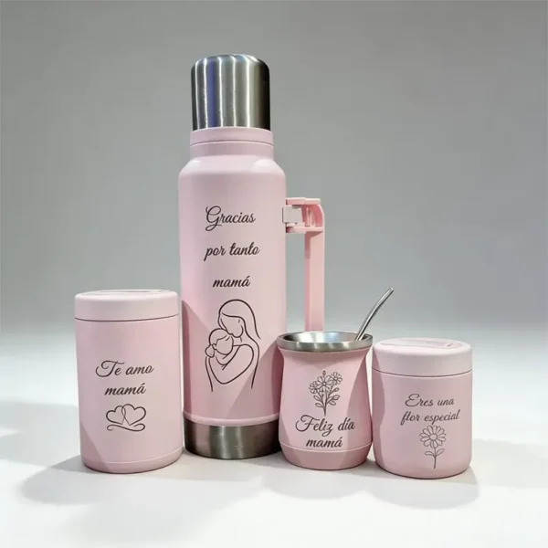 Morlan Set Matero Rosado 1.3L Día de la Madre