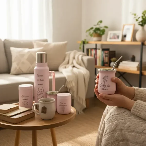 Morlan Set Matero Rosado 1.3L Día de la Madre