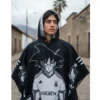 Morlan Poncho Colo-Colo Anime Con Capucha Abrigo, Estilo y Pasión Alba