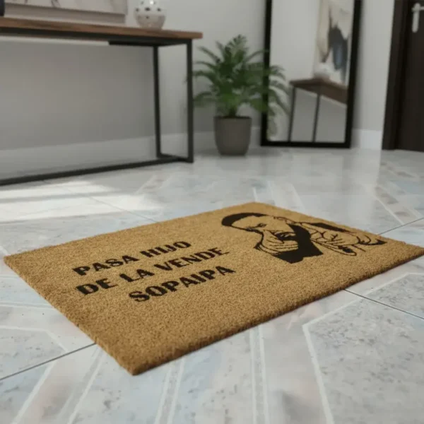 Morlan Tapete de Coco Personalizado Pastor Rocha