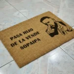 Morlan Tapete de Coco Personalizado Pastor Rocha