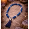 Morlan Japa Mala Azul de 45 Cuentas – Meditación y Energía Positiva