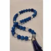 Morlan Japa Mala Azul de 45 Cuentas – Meditación y Energía Positiva